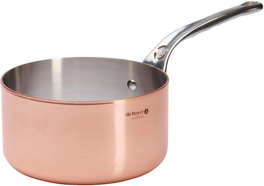 De Buyer Inocuivre Κατσαρολάκι Γάλακτος 2.5lt / 18cm