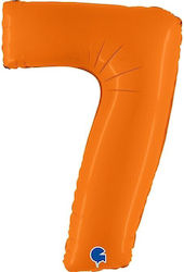 Luftballons Nummern Orange 100 Cm