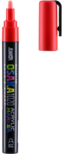Junior Ακρυλικός Μαρκαδόρος Κοκκινο 2mm (Διάφορα Σχέδια)