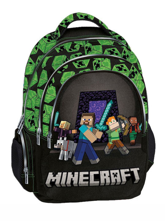 Graffiti Squad Minecraft Green Backpack