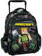 Graffiti Street Minecraft Schulranzen Trolley Kindergarten Mehrfarbige