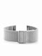 Pacific Pacific Metallisches Armband Schwarz 24mm