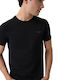 T-shirt Μαύρο