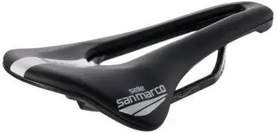San Marco 2.0 Fahrradsattel Kohlenstoff Schwarze