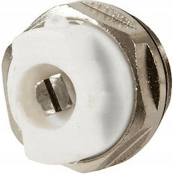 Manual Radiator Air Vent 1/2 Screwdriver White Manual Radiator Air Vent 1/2 Screwdriver White