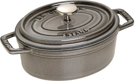 Staub Γάστρα Οβάλ Μαντεμένια 6lt