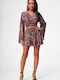 Damen-Shorts - Bermudas Set mit Braunen Shorts