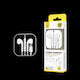 Moveteck 463.056847 Earbuds Handsfree Earphones with USB-C Plug White