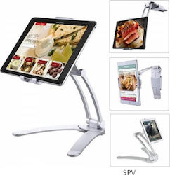 SPV Suport Tablet de Birou până la 10.5" în Culoare Argintie