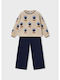 Kids Set with Pants Winter 2 Pieces Dark Blue