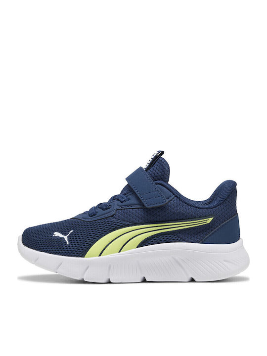 PUMA Flexfocus Παιδικά Sneakers με Σκρατς Κίτρινα