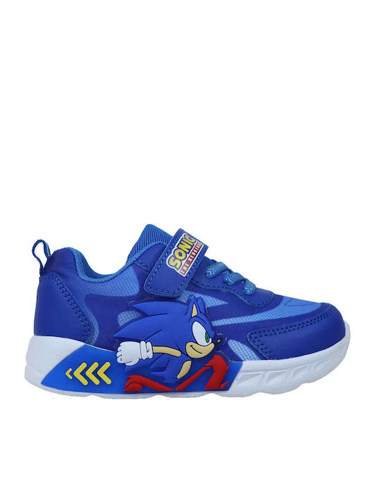 Kids Sneakers With Lights Blue