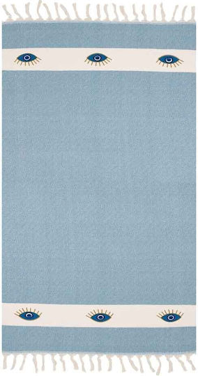 Aquablue Πετσέτα Θαλάσσης με Κρόσσια 180x90εκ.