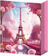 Paper Gift Bag Pink 23x10x18cm