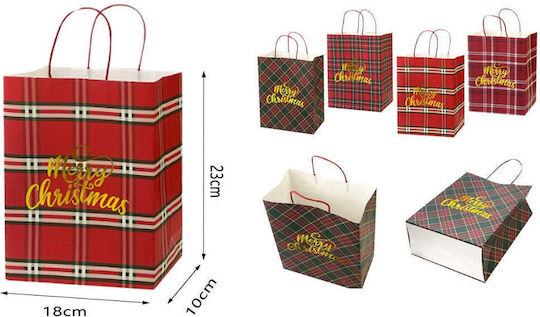 Christmas Gift Bag 18x10x23cm (Miscellaneous Colours)