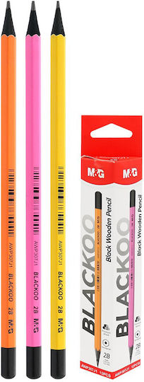 M&g Молив Blackoo 2b 3 Цвета 1 Брой
