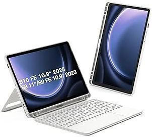 Inateck Tastatur Samsung 11-Zoll Qwertz Weiß