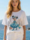Γυναικείο T-shirt Λευκό