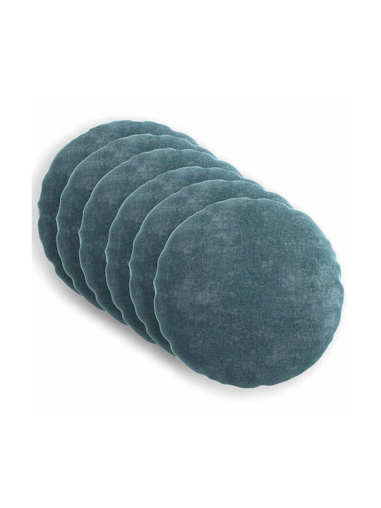 vidaXL Heerlen Blue Decorative Pillow Case 60x60cm