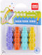 Deli Plastic Pencil Cap Block Package 4 Pieces