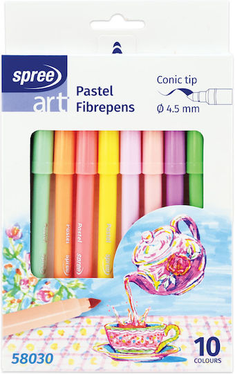 Spree Zeichenstifte 4.5mm Set 12 Farben