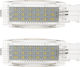 Vw Eos E-golf Fox Golf Iv V Vi Vii Plus Sportsvan Iluminare Interioară Footwell Trunk Led Lights 2 Piese Set