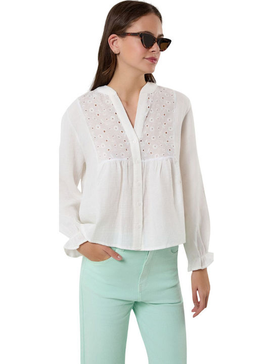 Long Sleeve Women's Shirt White