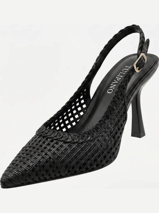 Pumps mit Hochem Absatz Schwarze