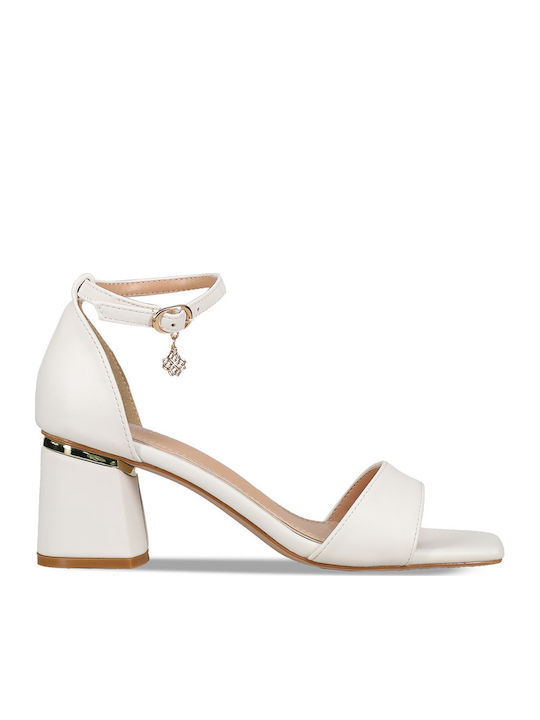 Migato Sandals White
