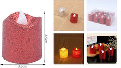 Red Decorative Candle Red Decorative Candle