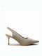 Pantofi cu toc cu toc înalt Bej 5090126-MBEZ