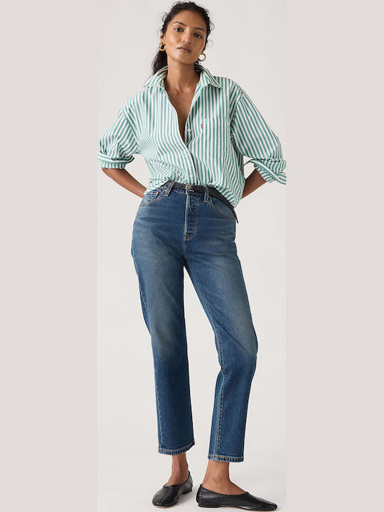 Levi's 501 Ψηλόμεσο Γυναικείο Jean Παντελόνι