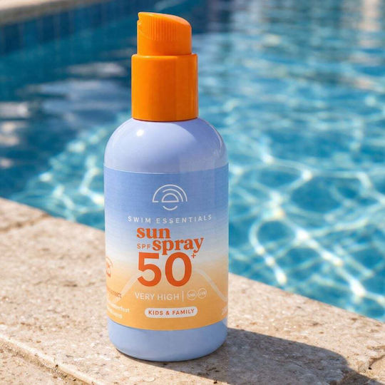 Swim Essentials SPF50+ Wasserdichtes Kinder Sonnenschutzmittel Spray 200ml
