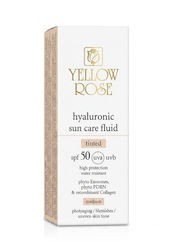 Yellow Rose Hyaluronsäure Sonnenpflege Fluid Gefärbt SPF50 40ml Yellow Rose Hyaluronsäure Sonnenpflege Fluid Gefärbt SPF50 40ml