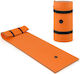 Costway Saltea Gonflabilă Pentru Plajă Pentru Copii Portocalie 210.8x66cm