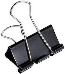 Clips Negru M&G 25mm Pachet 12 Bucăți