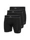 Herren Boxershorts Schwarz 3er Pack