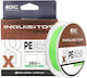 Golden Catch Inquisitor Pe X8 Upgrade 150m Lime Green #0.6pe 0.128mm Fishing Filament