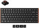 Keychron K3 Ultra QMK 8K K3U-H3 Wireless Gaming Mechanical Keyboard 75% with RGB Lighting (English US) Brown
