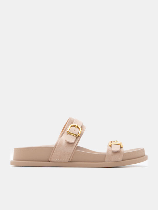 Luigi Sandale Casual Damă Flatforme Bej