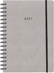 Next Natürliche Tägliche Tagesordnung 2027 Grau...