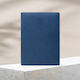 Daily Diary 2027 17x24cm Leatherette Code Mjhw-17 Blue Blue