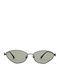 OJO Sunglasses Unisex Γυαλιά Ηλίου με Πράσινο Μεταλλικό Σκελετό και Πράσινο Φακό 39OEV55503