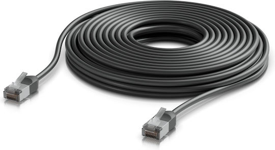 Ubiquiti F/UTP Kat.6a Gigabit Netzwerkkabel Ethernet Schwarz