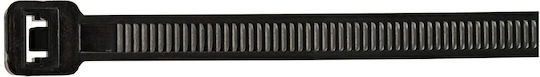 Tork Plastic Cable Ties 200mm x 4.5mm in Black Colour (100 pcs) 038.BLK.48W.0200
