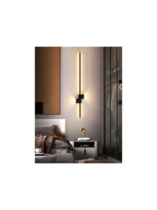 Jiju Lampă de Perete LED Neagră 50x100x7 cm Jiju Lampă de Perete LED Neagră 50x100x7 cm