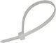 Legături Cablu Din Plastic 300mmx4.8mm În Culoare Albă 100 Buc