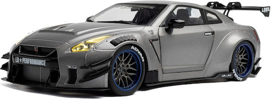 Liberty Walk Nissan GT-R R35 W Body Kit Liberty Walk Type 2.0 2023 Матиран Сребристо-Сив