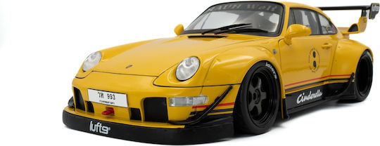1/18 Porsche 911 993 Rwb Rauh-Welt Body Kit Cinderella Жълт 2020