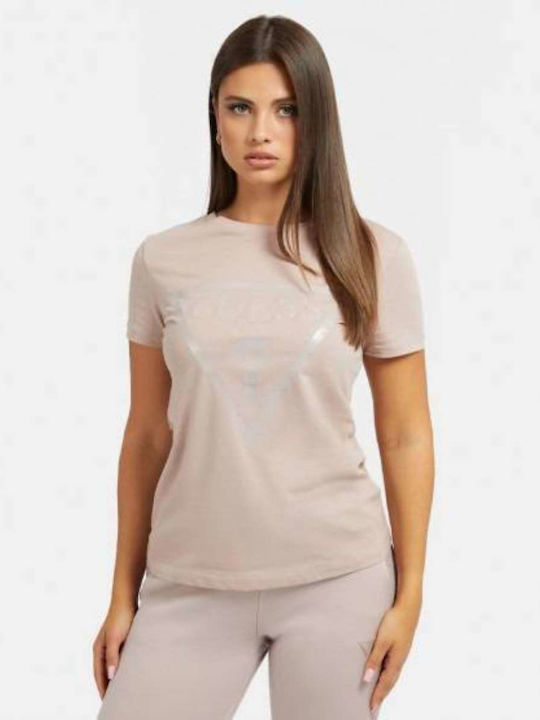Guess Women's T-shirt Beige